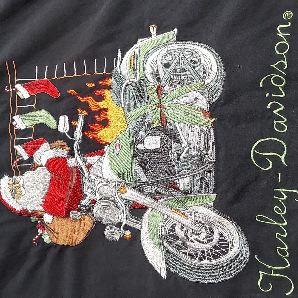 Men's Harley-Davidson short sleeve shirt, 2xl, lightweight breathable material - Picture 4 of 5